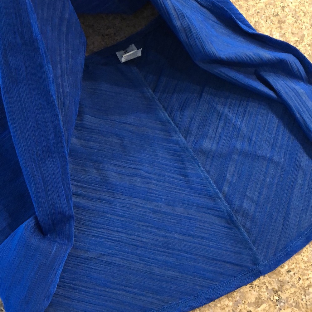 La Blanca Swim Skirt Cover Up Blue Size M - Picture 10 of 11